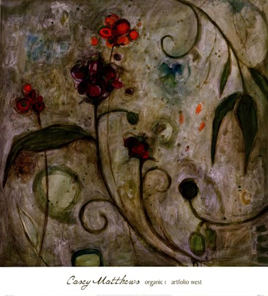 Framed Organic I Print