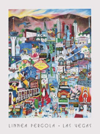 Framed Las Vegas Print