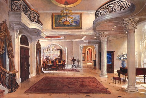 Framed Entryway Print