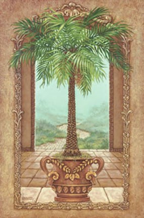 Framed Classical Palm Tree Print