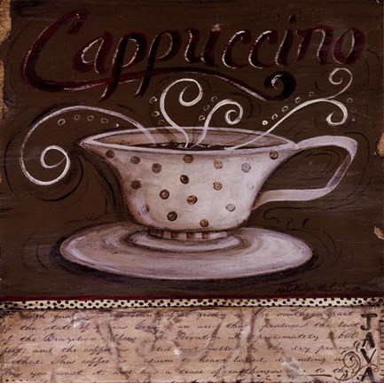 Framed Cappuccino Print