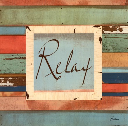 Framed Relax Print