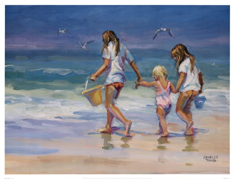 Framed Mother's Helpers Print