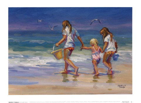 Framed Mother's Helpers Print