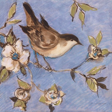 Framed Native Finch I Print