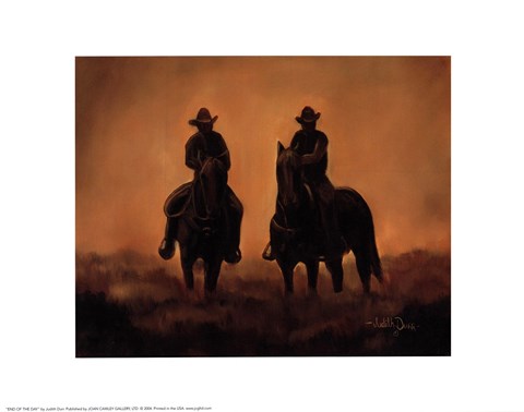 Framed End of the Day Print