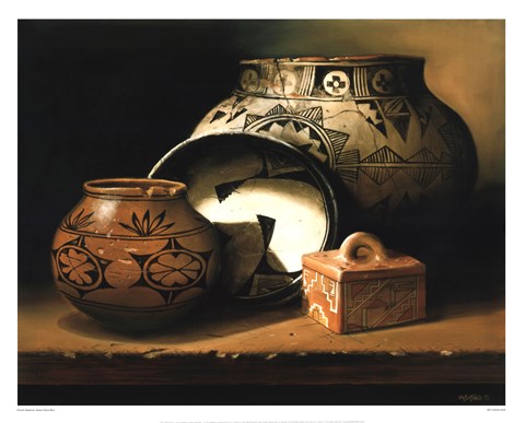 Framed Santa Clara Box Print