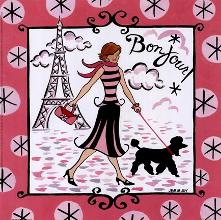 Framed Jet Set II Print