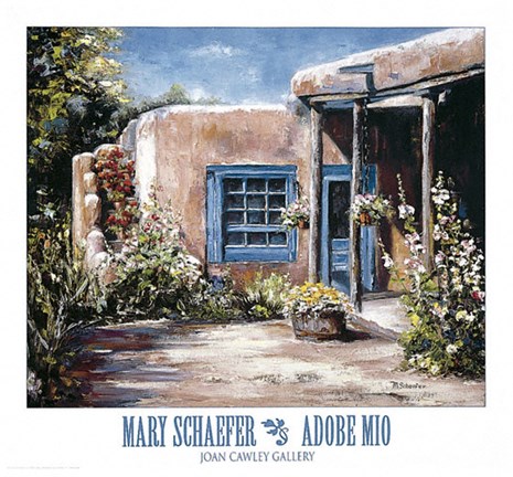 Framed Adobe Mio Print