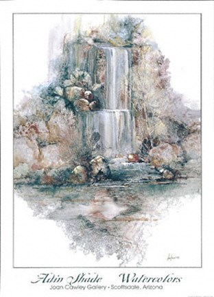 Framed Morning Falls Print