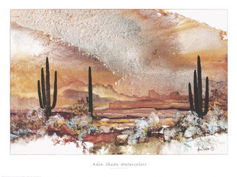 Framed Sunset Point Print