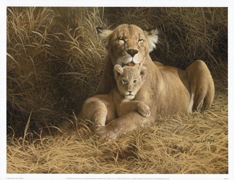 Framed Mother's Pride Print