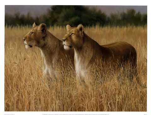 Framed Double Trouble Print