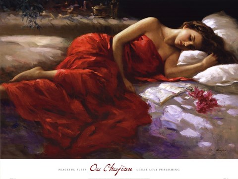 Framed Peaceful Sleep Print