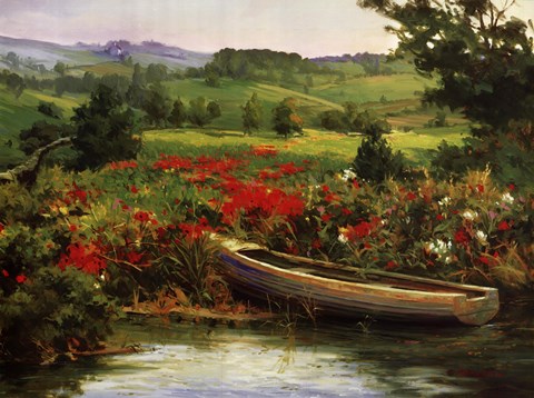 Framed Oh Cherished Land Print