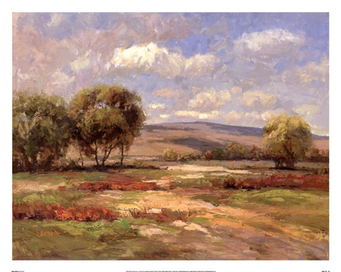 Framed Autumn Meadow Print