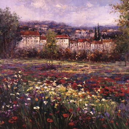 Framed Tuscan Pleasures II Print