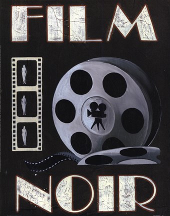 Framed Film Noir Print
