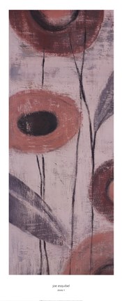 Framed Chintz 1 Print