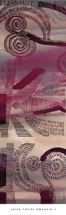 Framed Omaggio 1 Print