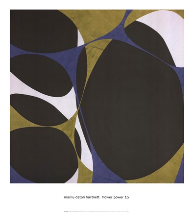 Framed Flower Power 15 Print