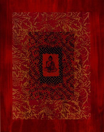 Framed Buddha II Print