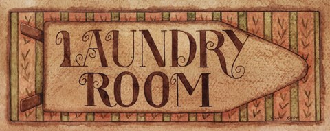 Framed Laundry Room Print