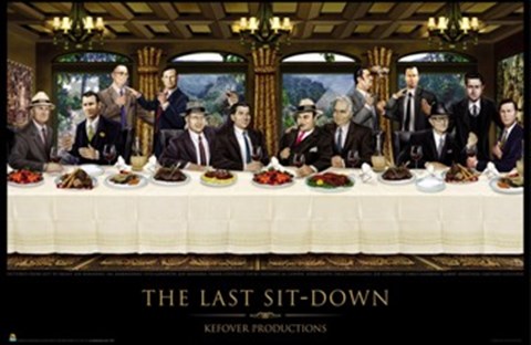 Framed Last Sit Down Print