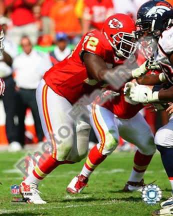 Framed Glenn Dorsey 2008 Action Print