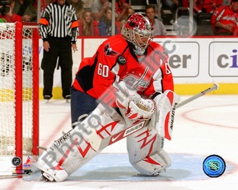 Framed Jose Theodore 2008-09 Action Print