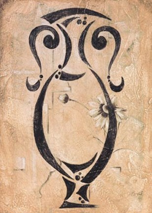 Framed Urns II Print