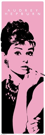Framed Audrey Hepburn - Cigarello Print