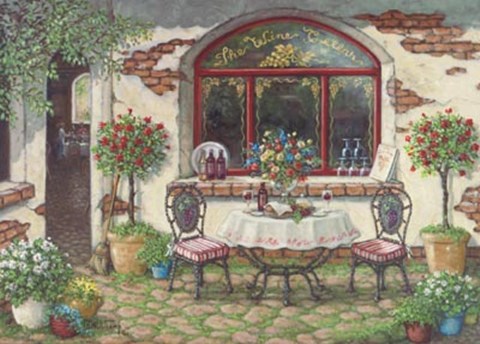 Framed Wine Cellar Print