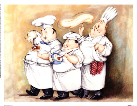 Framed Haute Cuisine I Print