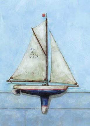 Framed Model Boat Print