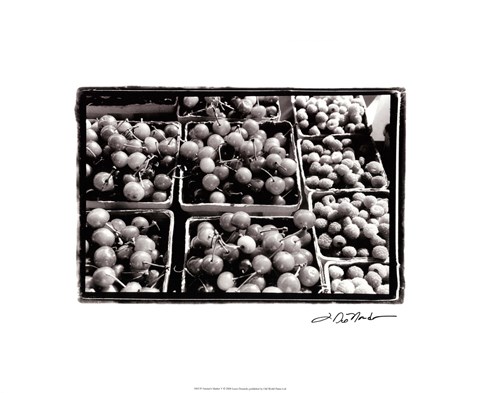 Framed Farmer's Market V Print