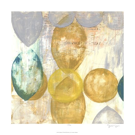 Framed Romance I Print