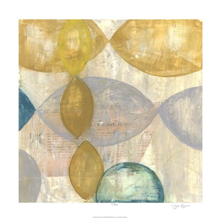 Framed Romance II Print