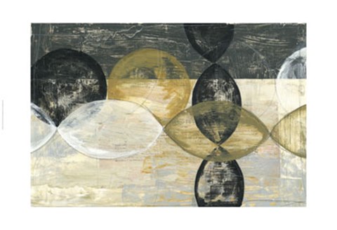 Framed Half Moon II Print