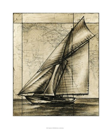 Framed Tradewinds I Print