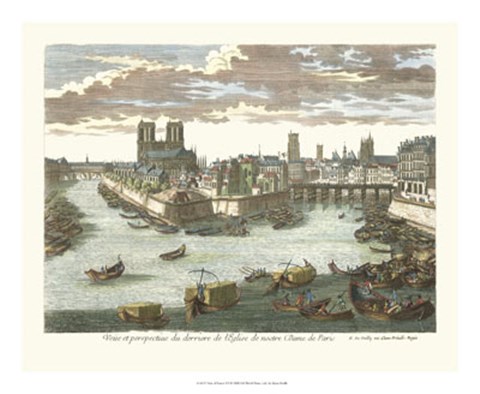 Framed View of France VII Print