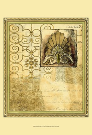 Framed Gateway Finial II Print