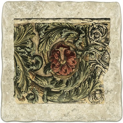 Framed Decorative Frieze II Print