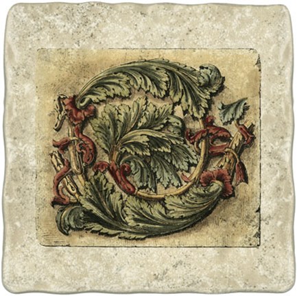 Framed Decorative Frieze III Print