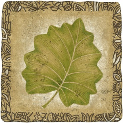 Framed Exotic Palm Leaf I Print