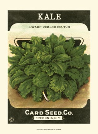 Framed Kale Print