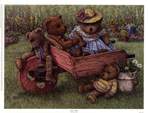 Framed Amy&#39;s Bears Print