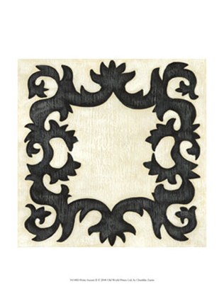 Framed Petite Suzani II Print