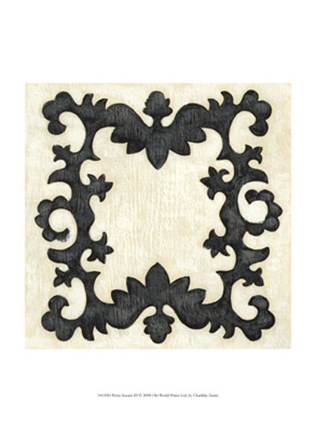 Framed Petite Suzani III Print