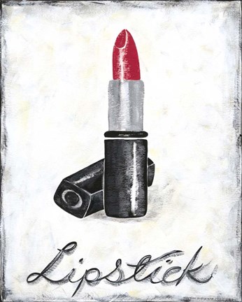 Framed Lipstick Print